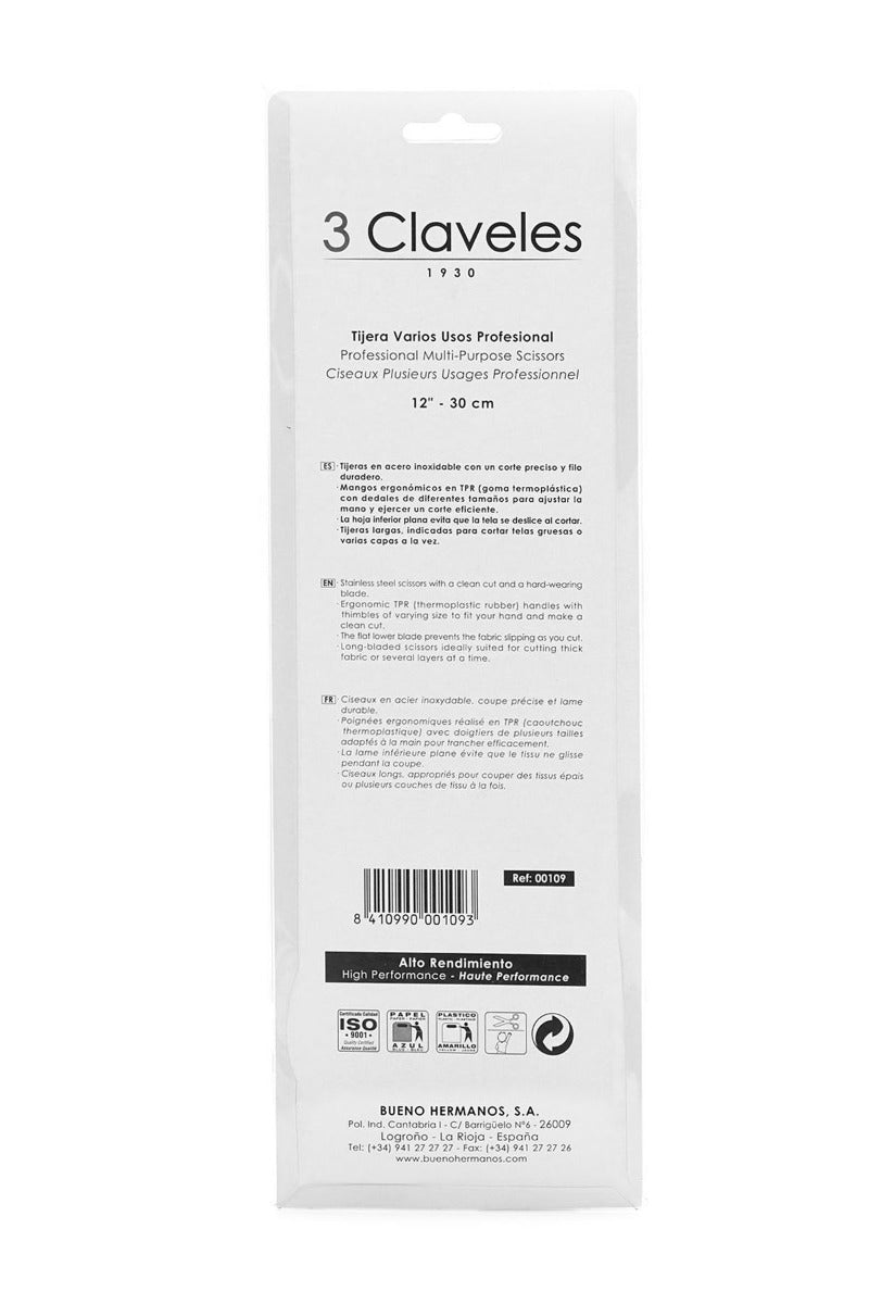 Ciseaux Professionnels Polyvalents 30 cm - Ribes y Casals