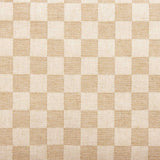 Nappe en résine anti-taches échecs beige - Ribes y Casals