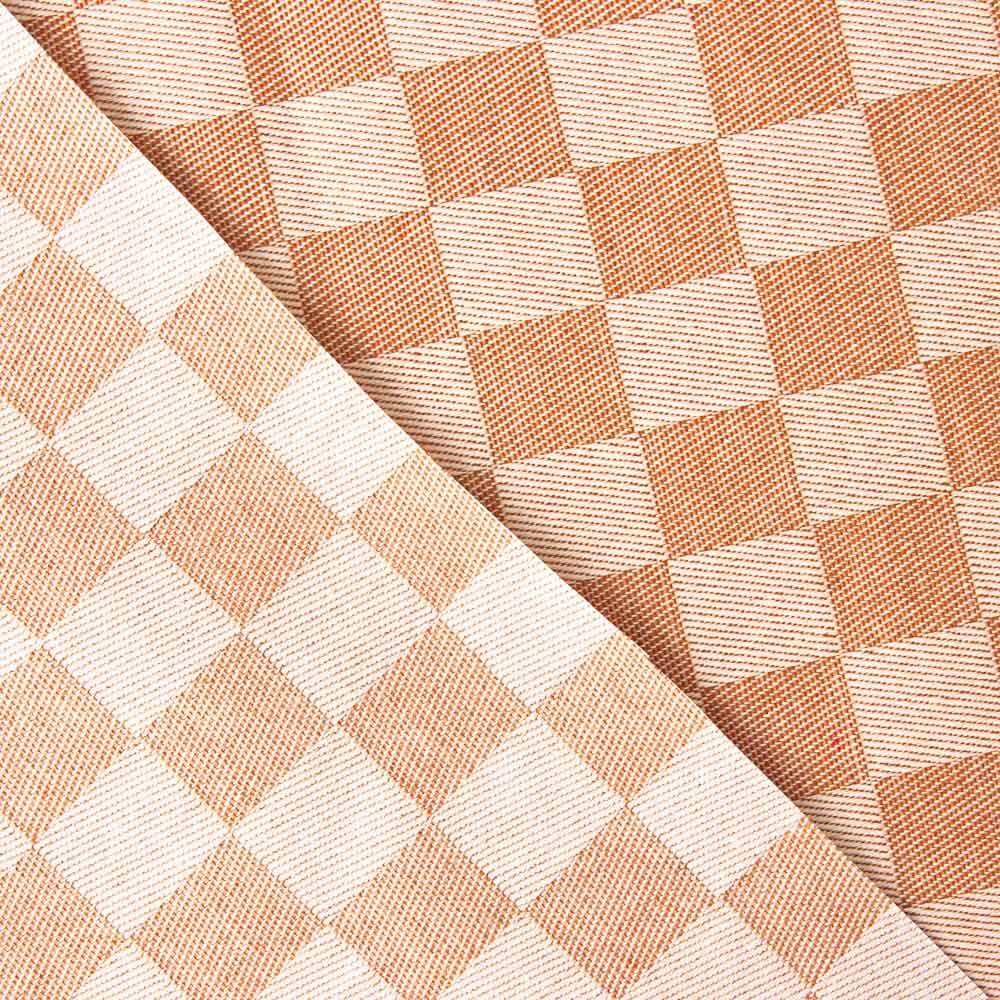 Nappe en résine anti-taches d&#39;échecs rouge doux - Ribes y Casals