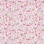 Popelín Algodón Flores Cindy Rosa - Ribes y Casals