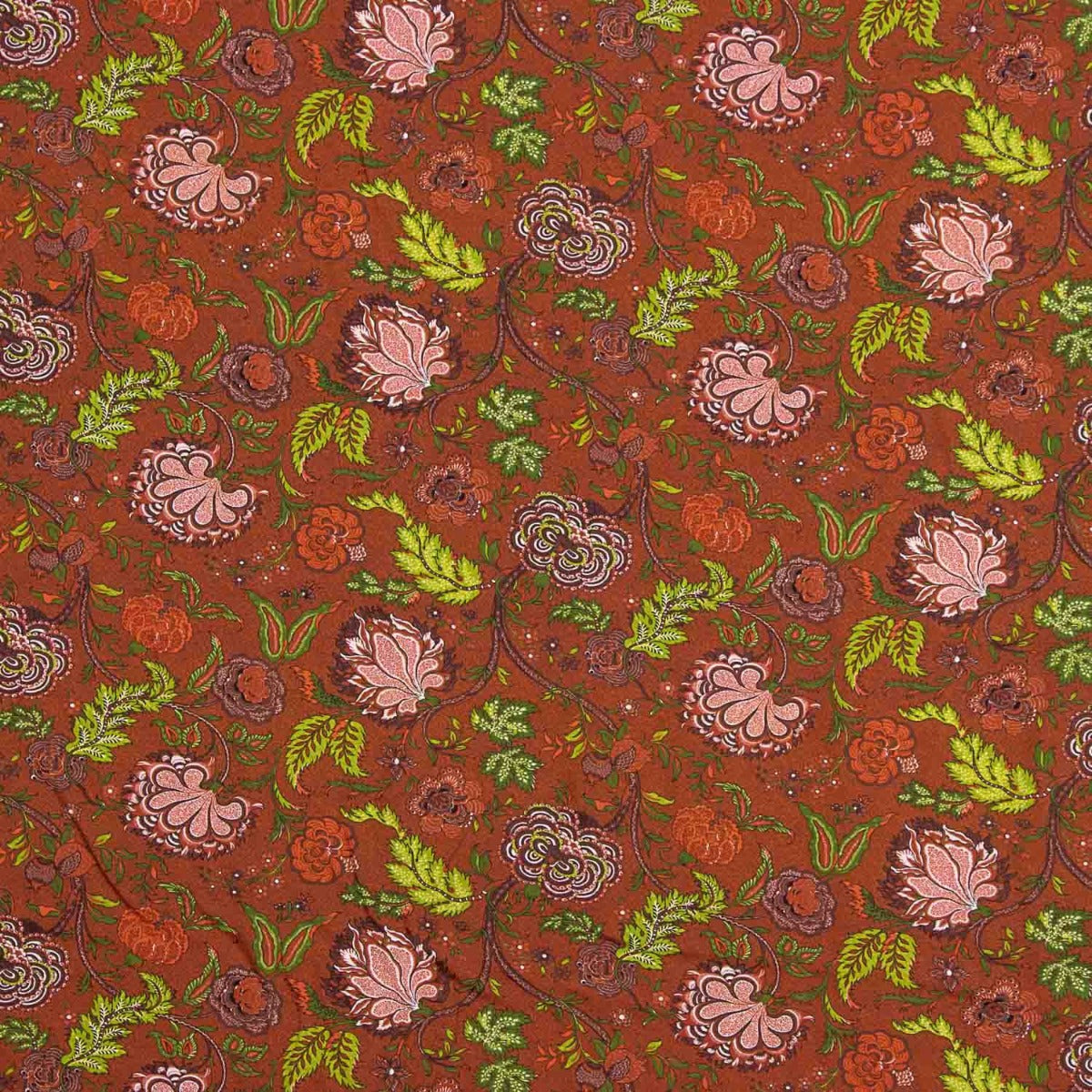 Viscose Imprimée Joispur Grenat - Ribes y Casals