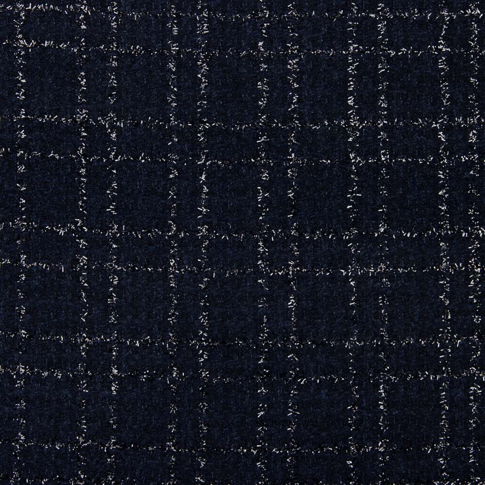 Chanel Lurex Pays de Galles Marine - Ribes y Casals