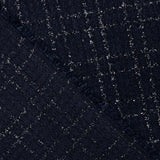 Chanel Lurex Pays de Galles Marine - Ribes y Casals