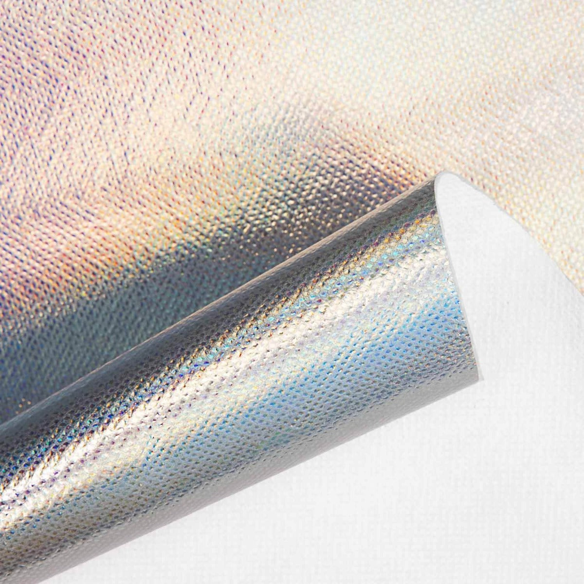 Stratifié artisanal argent holographique - Ribes y Casals