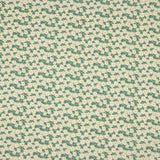 Percale de coton imprimée – Fleurs vertes et jaunes - Ribes y Casals