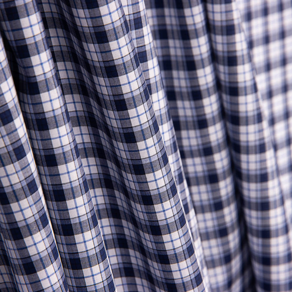 Chemise en popeline à carreaux Memphis - Ribes y Casals