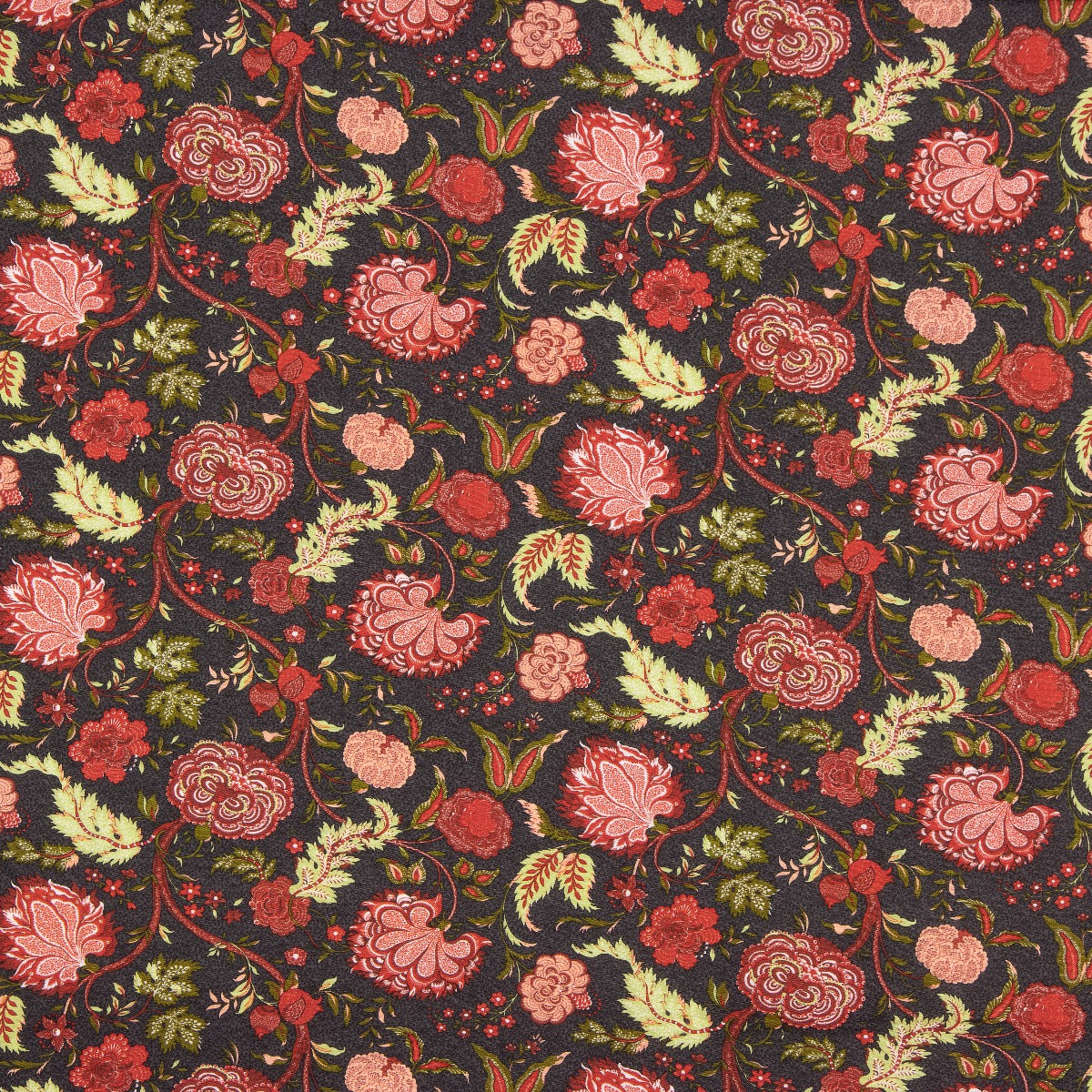 Viscose Imprimée Joispur Noir - Ribes y Casals