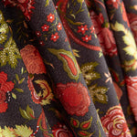 Viscose Imprimée Joispur Noir - Ribes y Casals