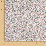 Viyela Coton Fleurs Remix Bleu - Ribes y Casals