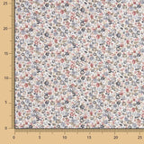 Viyela Coton Fleurs Remix Bleu - Ribes y Casals