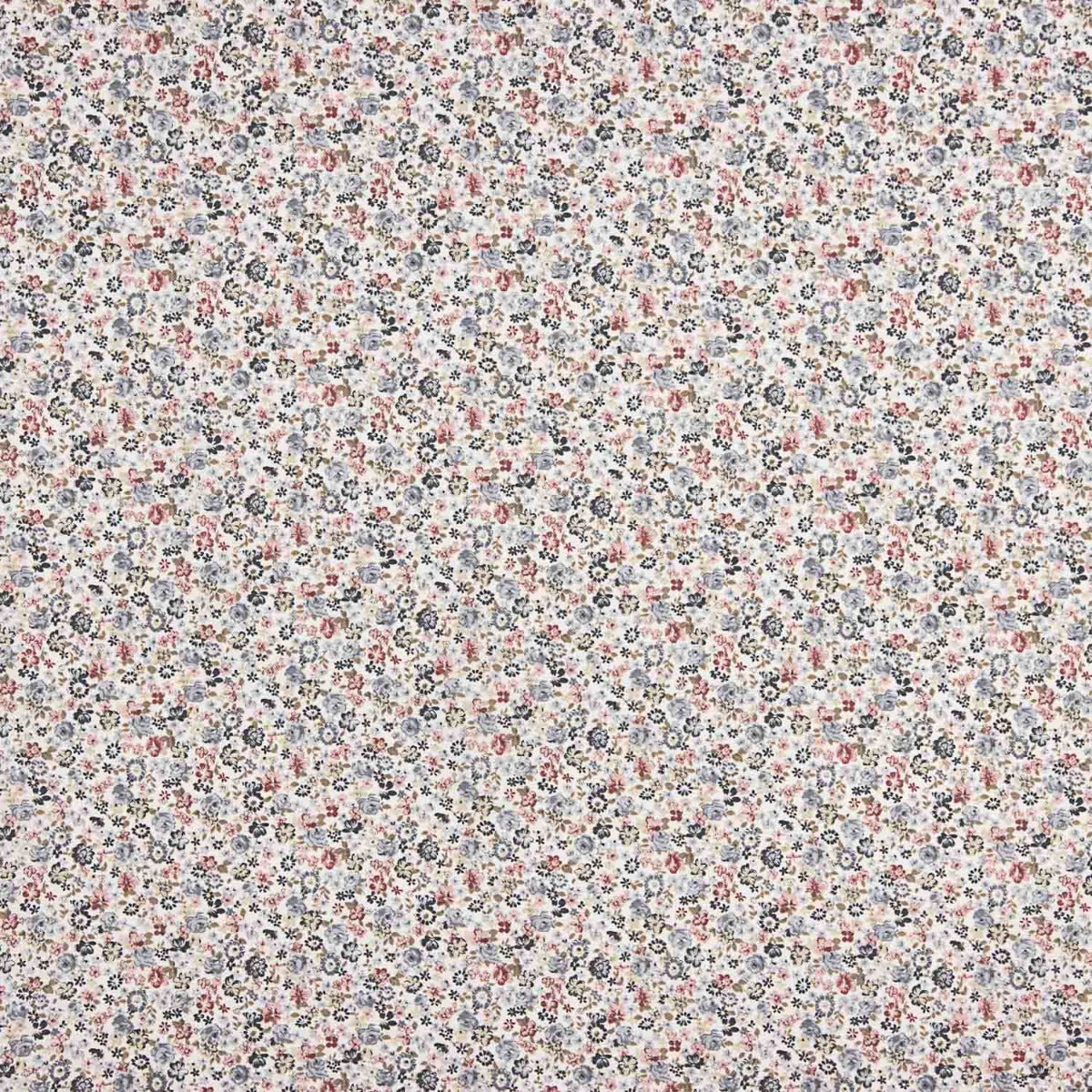 Viyela Coton Fleurs Remix Bleu - Ribes y Casals