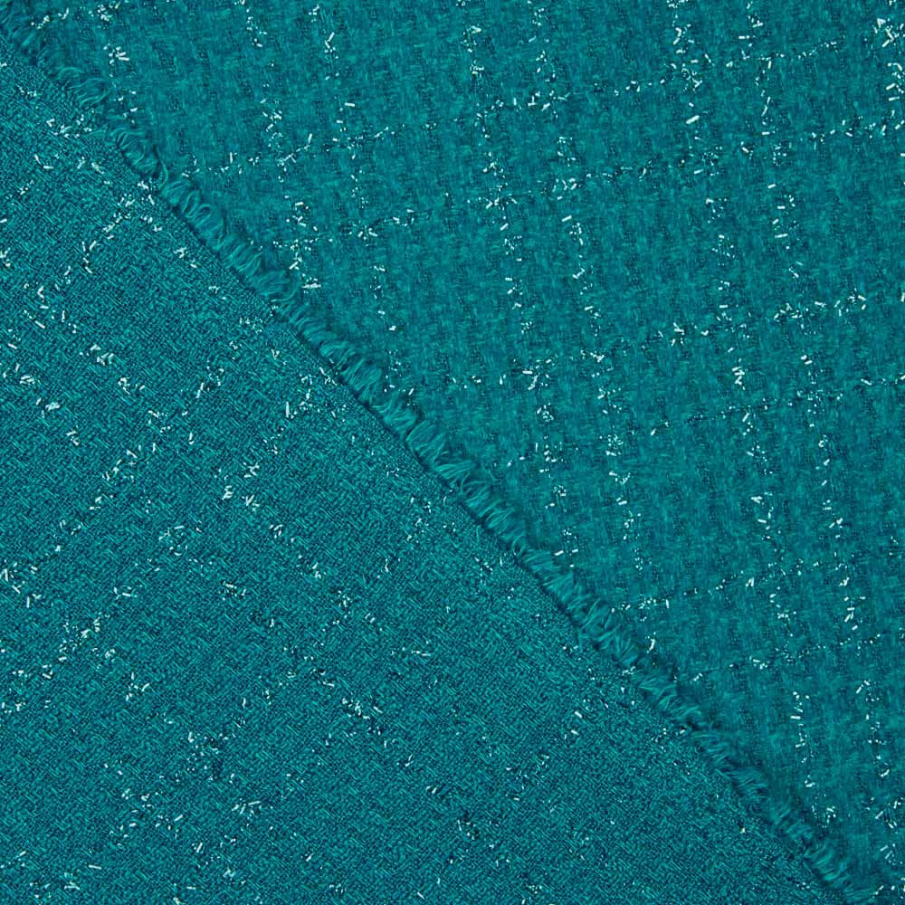 Chanel Lurex Pays de Galles Canard - Ribes y Casals