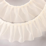 Ruban Plissé Écru 6 cm - Ribes y Casals