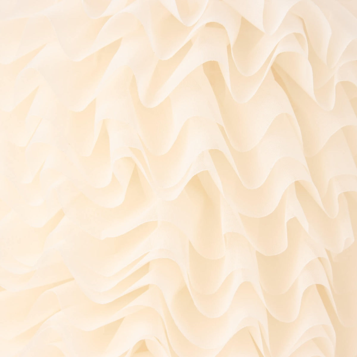 Ruban Plissé Écru 6 cm - Ribes y Casals