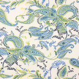 Viscose Aqua Boho Paisley - Ribes y Casals