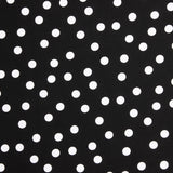 Koshibo à pois 15 mm noir et blanc - Ribes y Casals