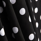 Koshibo à pois 15 mm noir et blanc - Ribes y Casals