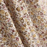 Viyela Coton Fleurs Remix Ocre - Ribes y Casals