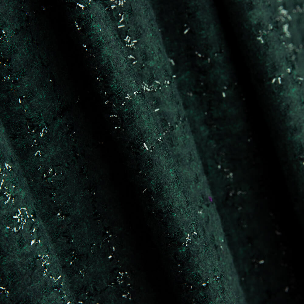 Chanel Lurex Pays de Galles Vert Foncé - Ribes y Casals