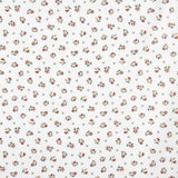 Percale Coton Fleurs Colorées sur Blanc - Ribes y Casals