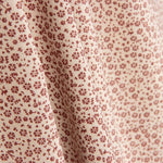 Popeline mini fleurs rougeâtre - Ribes y Casals