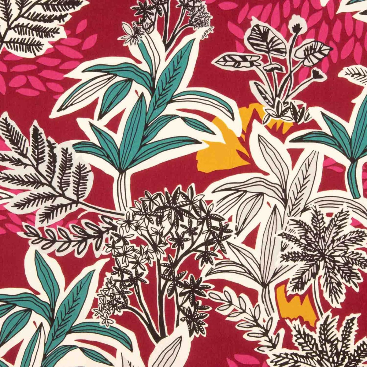 Popeline jungle graphique - Ribes y Casals