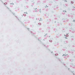 Popelín Algodón Flores Nerea Azul Claro - Ribes y Casals