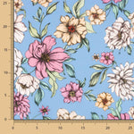 Popeline floral sunrise - Ribes y Casals