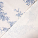 Nappe Résine Anti-tache Enduite Toile de Jouy Bleu - Ribes y Casals