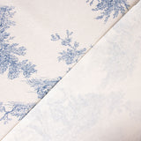 Nappe Résine Anti-tache Enduite Toile de Jouy Bleu - Ribes y Casals