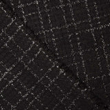 Chanel Lurex Pays de Galles Noir - Ribes y Casals