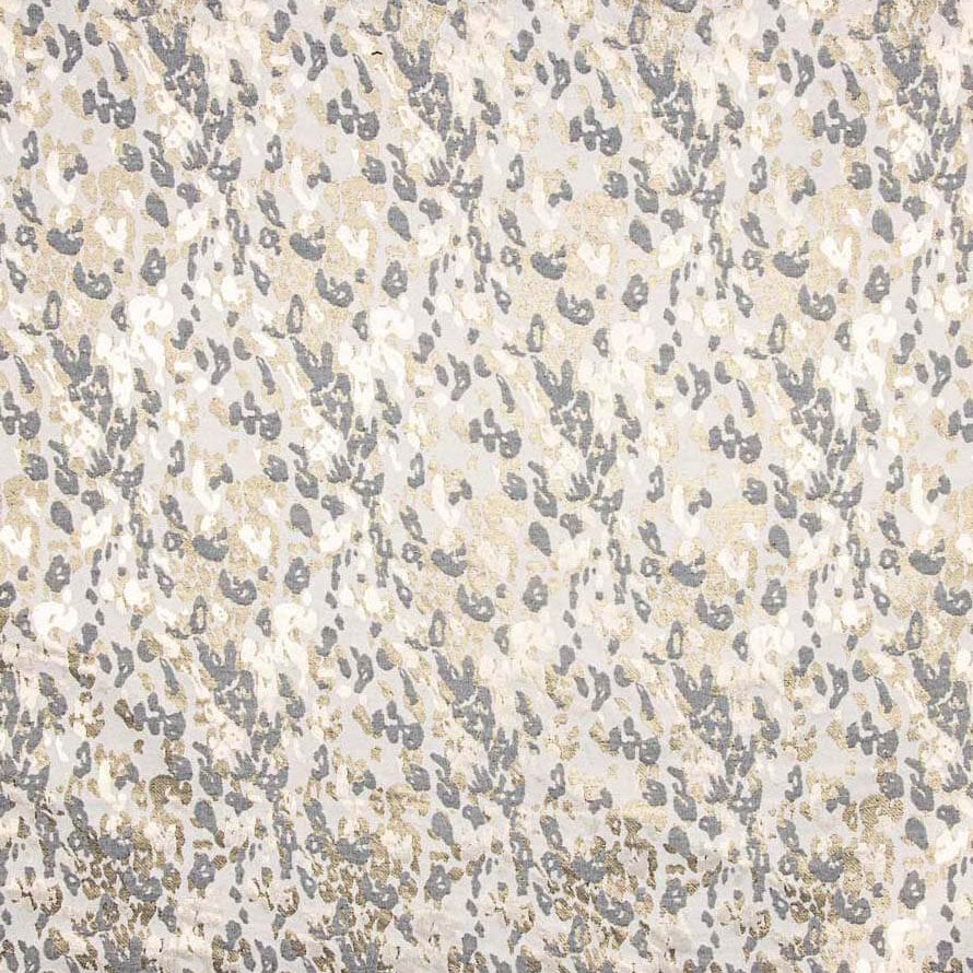 Brocart moucheté d&#39;argent et d&#39;or blanc - Ribes y Casals