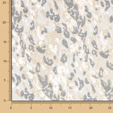 Brocart moucheté d&#39;argent et d&#39;or blanc - Ribes y Casals