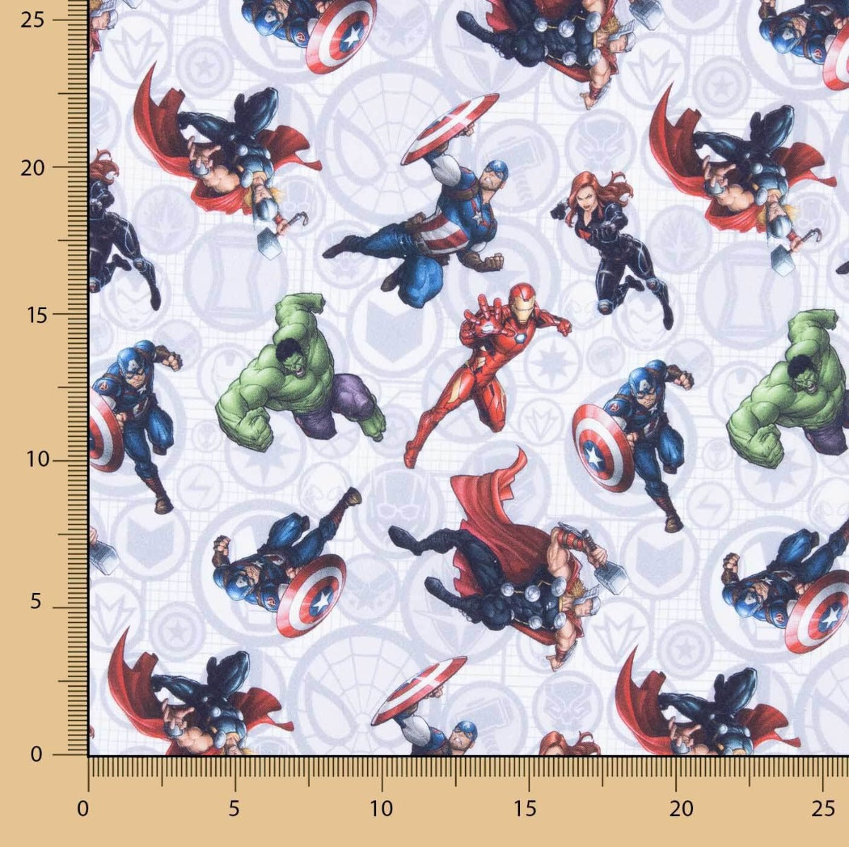 Popeline sous licence Avengers - Ribes y Casals