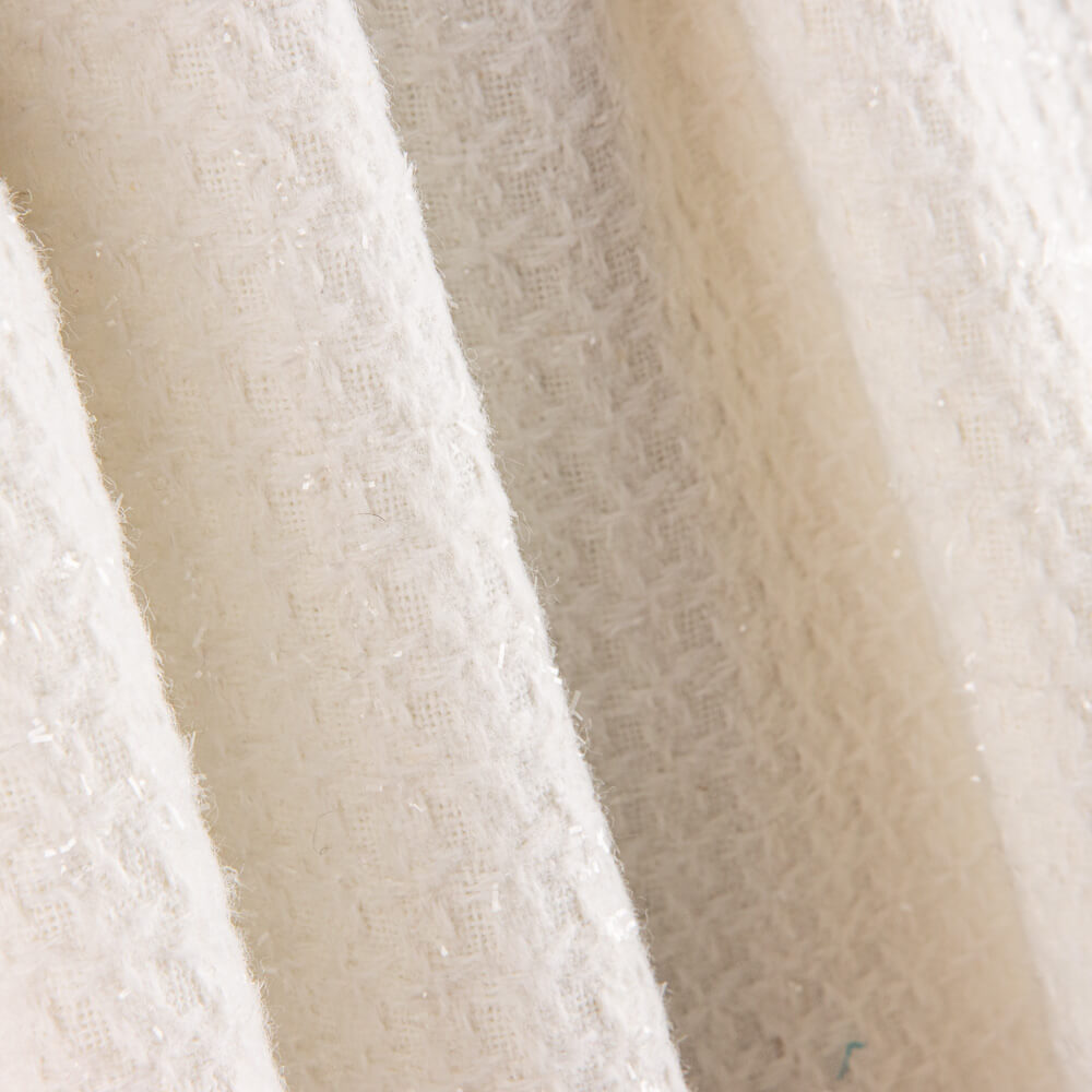 Chanel Lurex Carreaux Blancs Naturels - Ribes y Casals