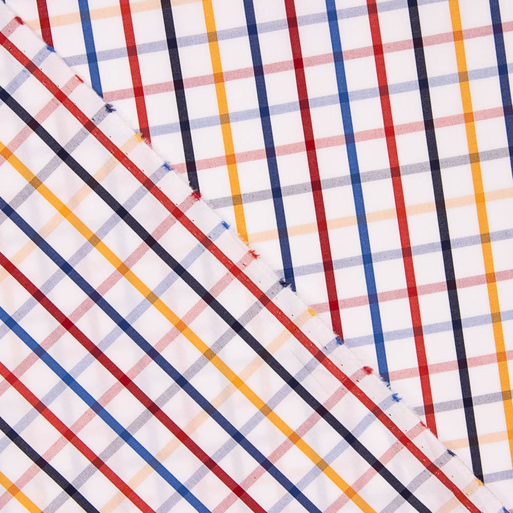 Chemise en popeline à carreaux Austin - Ribes y Casals