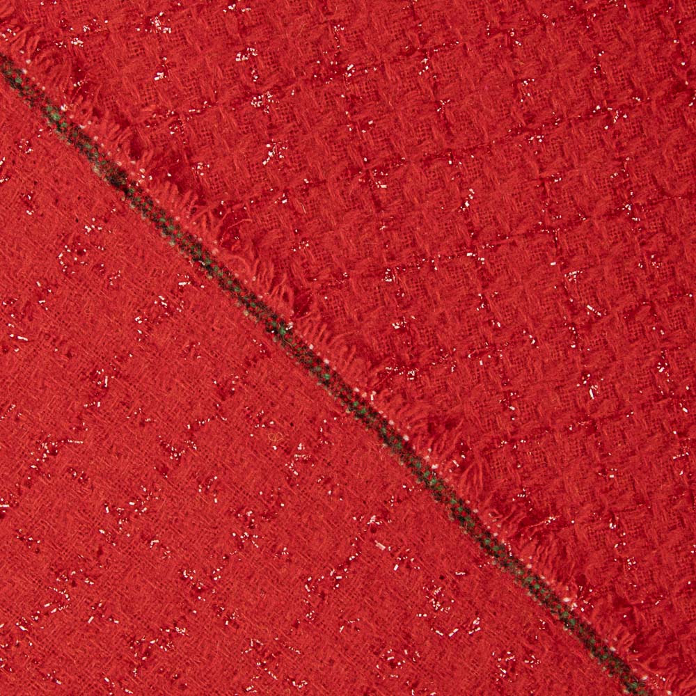 Chanel Carreaux Lurex Rouge - Ribes y Casals