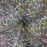 Grille élastique léopard laminée grise - Ribes y Casals