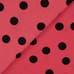 Koshibo à pois 17 mm délavé fraise - Ribes y Casals