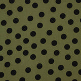 Chute Koshibo à pois 33 mm délavé kaki 85 x 150 cm - Ribes y Casals