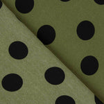 Chute Koshibo à pois 33 mm délavé kaki 85 x 150 cm - Ribes y Casals