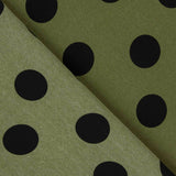 Chute Koshibo à pois 33 mm délavé kaki 85 x 150 cm - Ribes y Casals