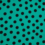 Chutes de tissu Koshibo à pois 33 mm, délavé, couleur aigue-marine - Différentes dimensions x largeur de 150 cm - Ribes y Casals