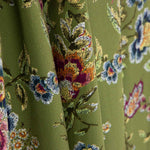 Chute de tissu Koshibo, châle imprimé olive - Plusieurs tailles x largeur de 150 cm - Ribes y Casals