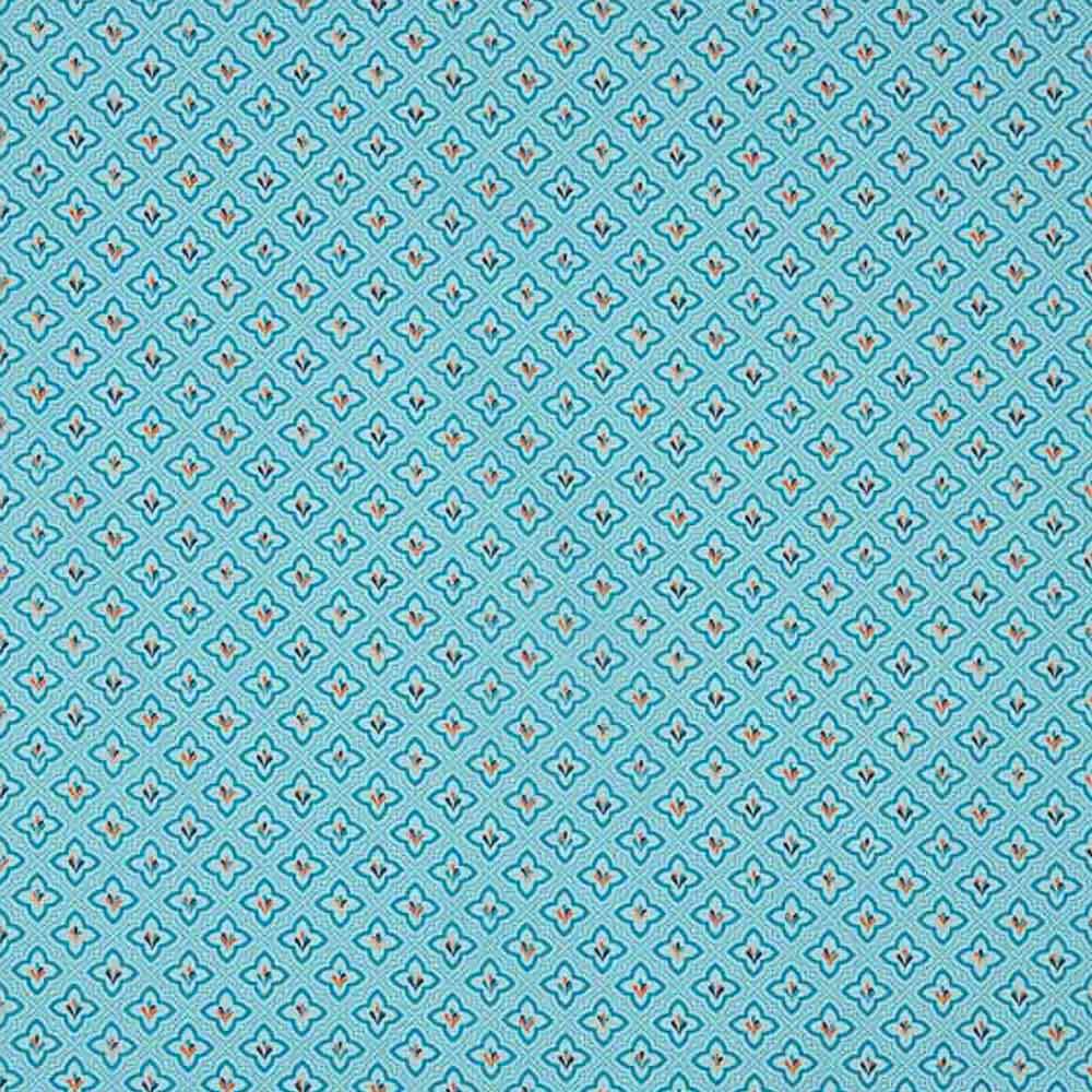 Popelín Algodón Rania Azul - Ribes y Casals