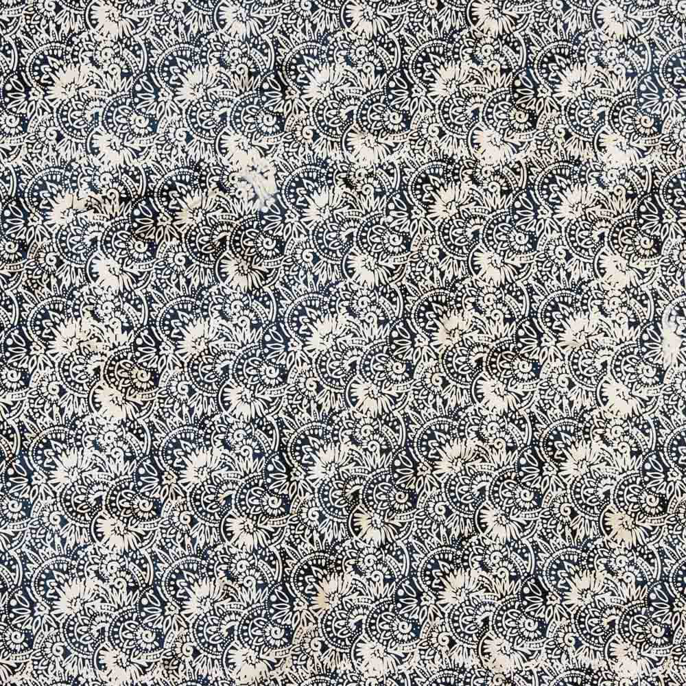 Popeline Batik Dakar Marine - Ribes y Casals