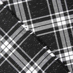 Tissu de flanelle de coton vichy chiné - Ribes y Casals