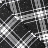 Tissu de flanelle de coton vichy chiné - Ribes y Casals