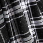 Tissu de flanelle de coton vichy chiné - Ribes y Casals