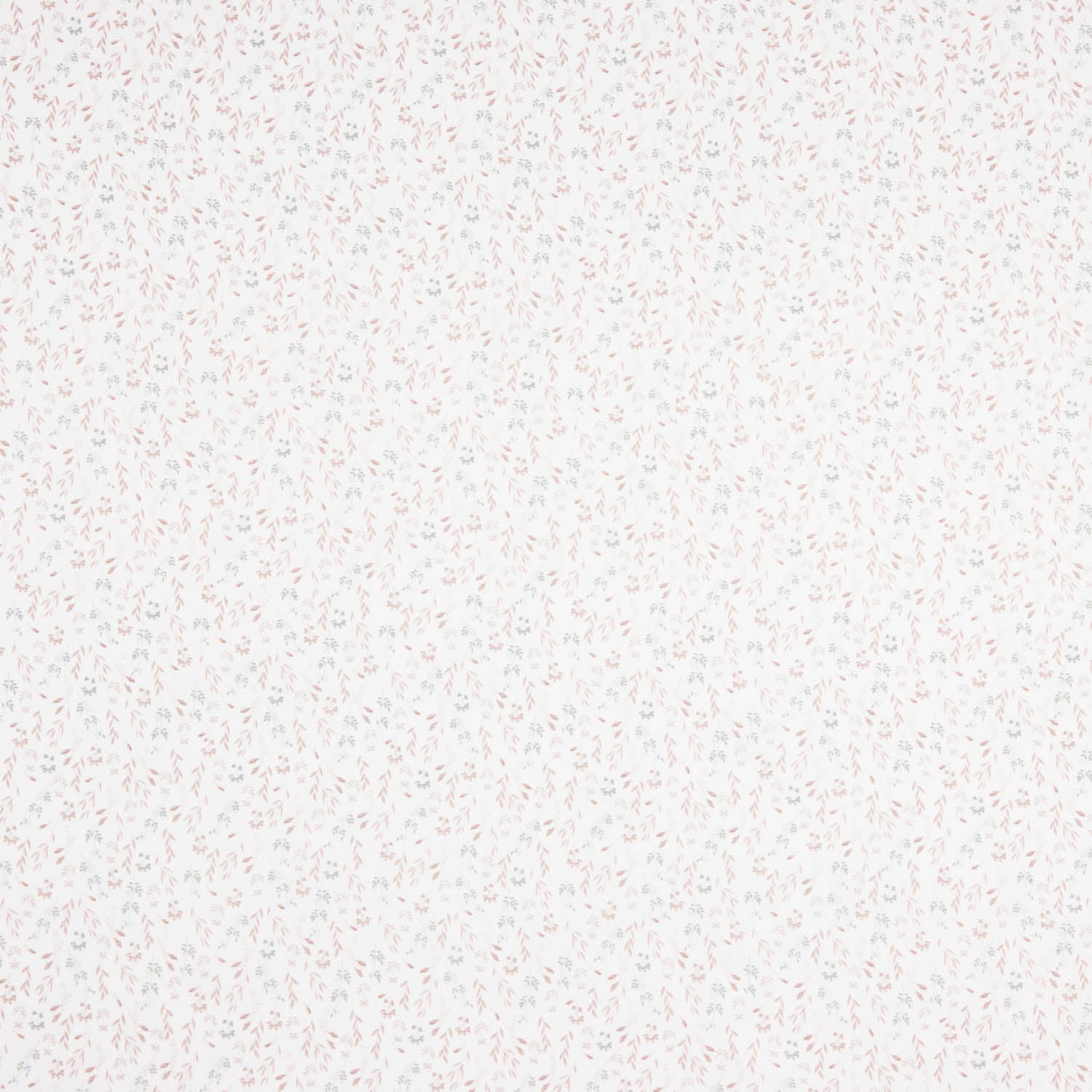 Popeline de coton Ramitas Nude - Ribes y Casals